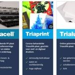 Lancering nieuwe producten : Triacell® / Triaprint® / Trialux® - Blog 1